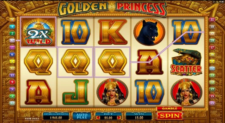 Игровой автомат Golden Princess