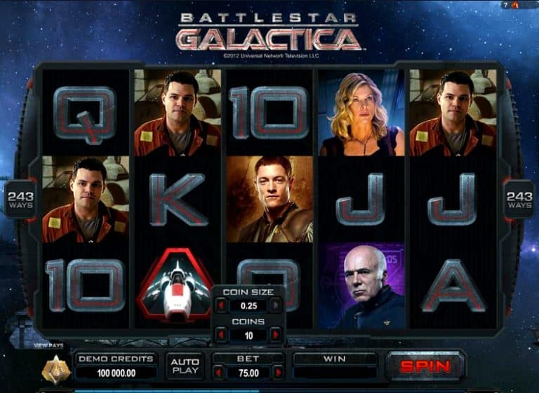 Игровой автомат Battlestar Galactica