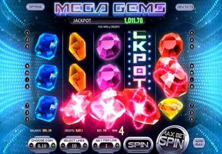 Игровой автомат Mega Gems