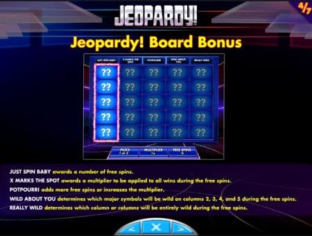 Игровой автомат Jeopardy!