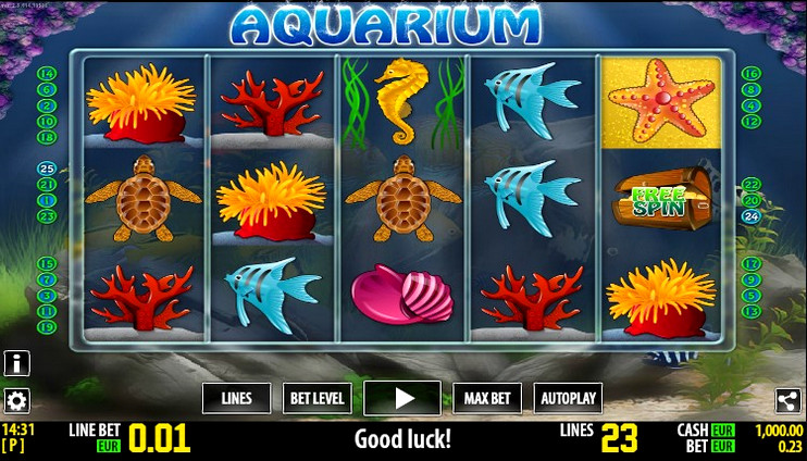Игровой автомат Aquarium