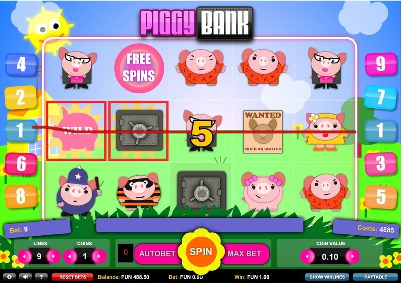 Игровой автомат Piggy Bank