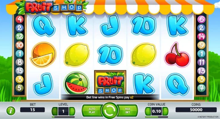 Игровой автомат Fruit Shop