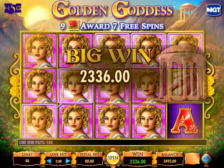Игровой автомат Golden Goddess