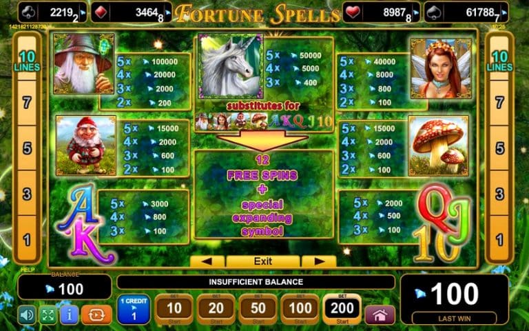 Игровой автомат Fortune Spells