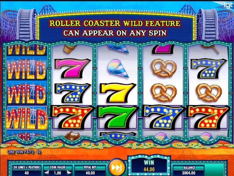 Игровой автомат Cash Coaster
