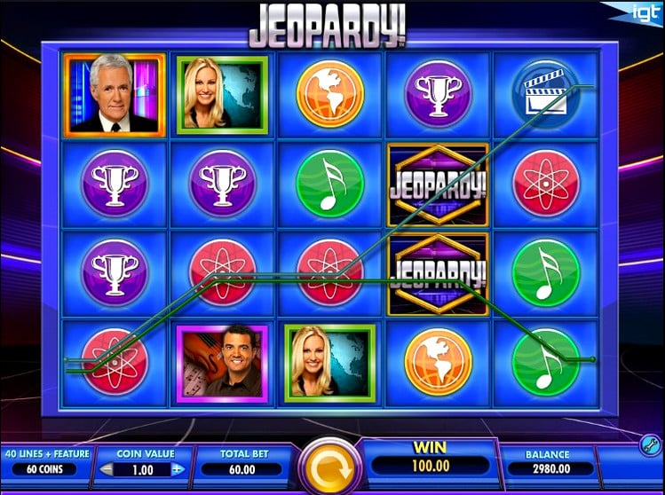 Игровой автомат Jeopardy!