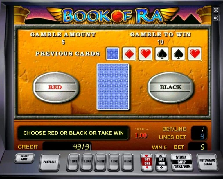 Игровой автомат Книга Ра