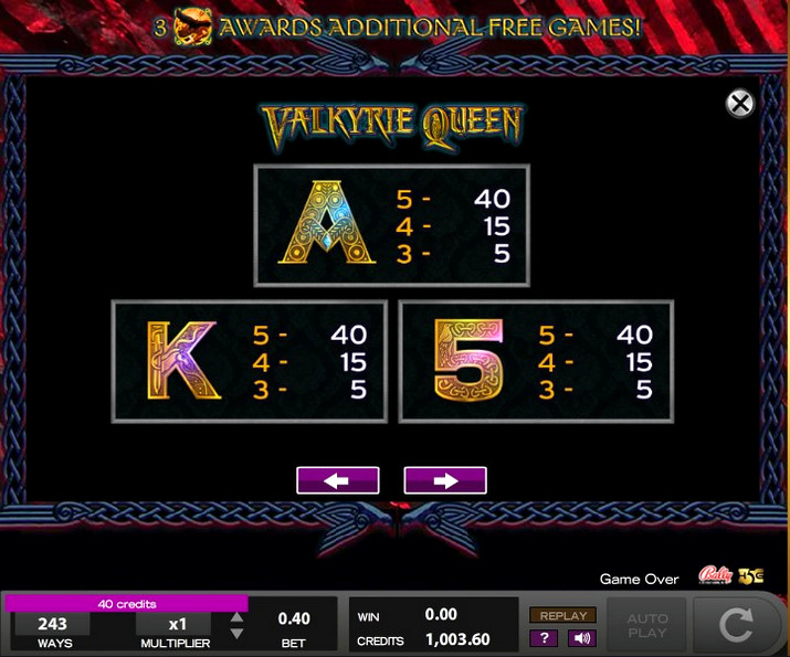 Игровой автомат Valkyrie Queen