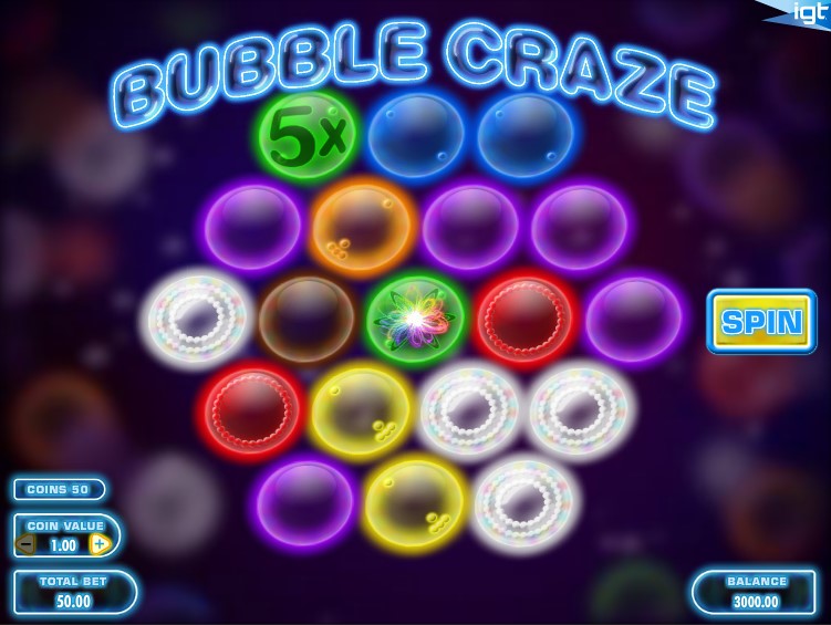Игровой автомат Bubble Craze