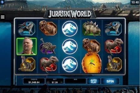Игровой автомат Jurassic World