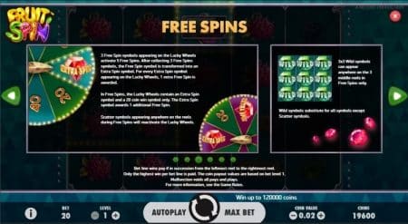 Игровой автомат Fruit Spin